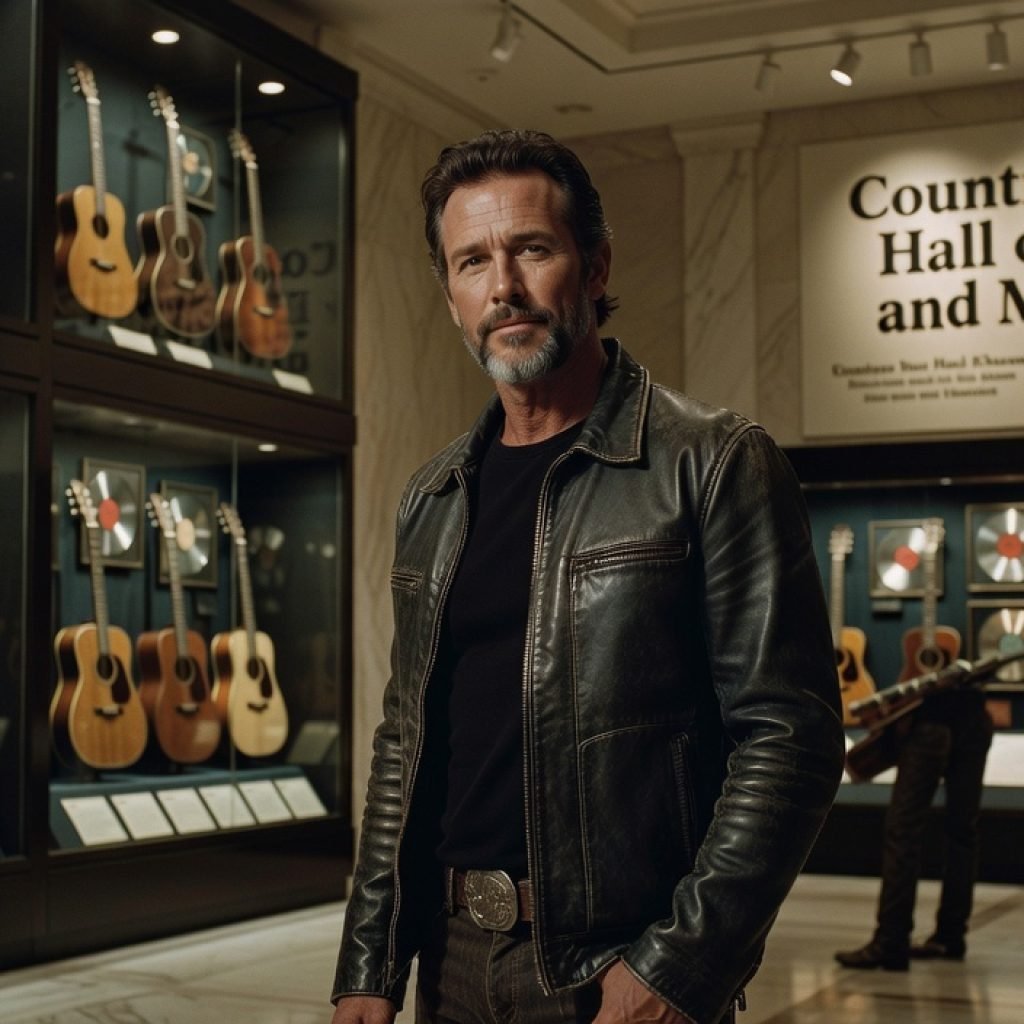 Tim McGraw, 2026 inductee into the Country Music Hall of Fame, in a professional news portrait.