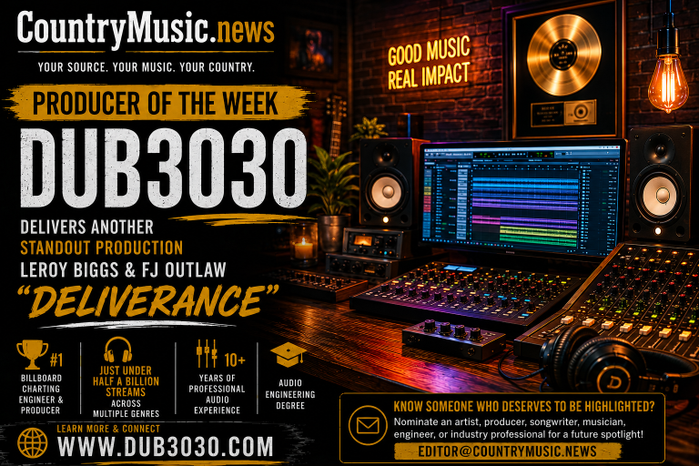 Producer of the Week: Dub3030 Delivers Another Standout Production with Leroy Biggs & FJ Outlaw’s “Deliverance”