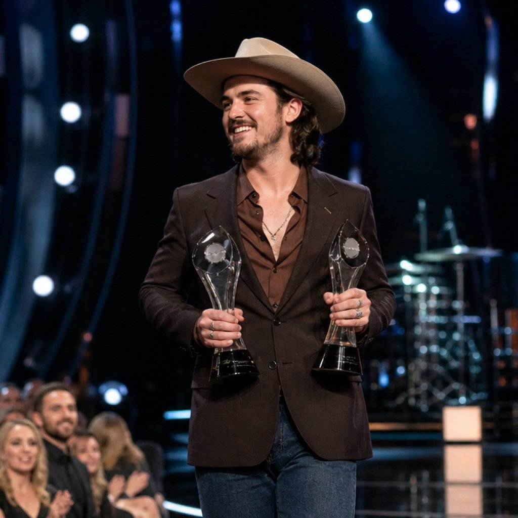 Cameron Whitcomb Triumphs at 2026 CCMA Awards Sweep