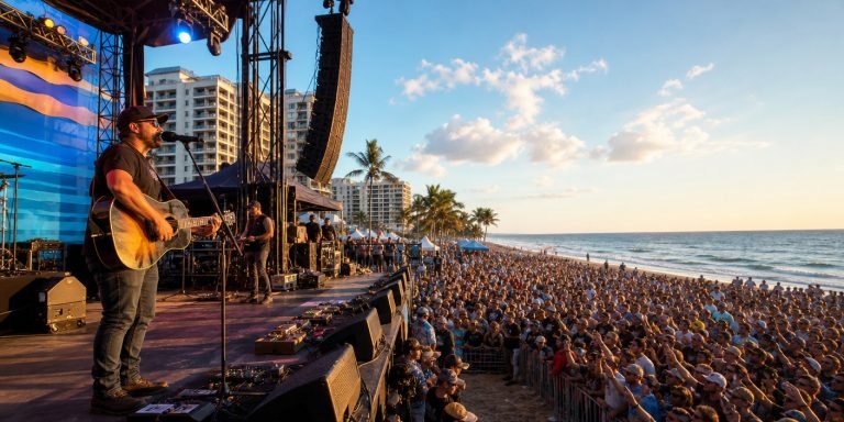Tortuga 2027: Church, Moroney & FGL Lead Beach Festival